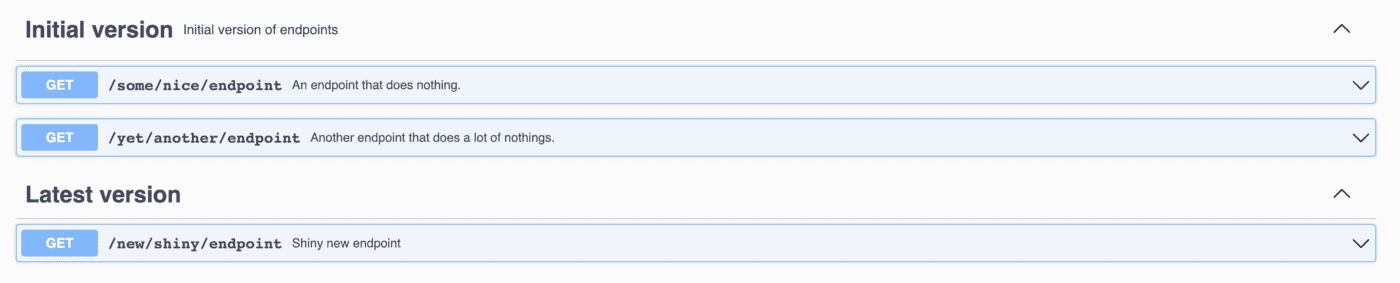 SwaggerUI using the overriddenopenapi.json