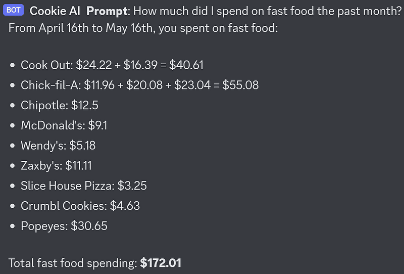 Query example